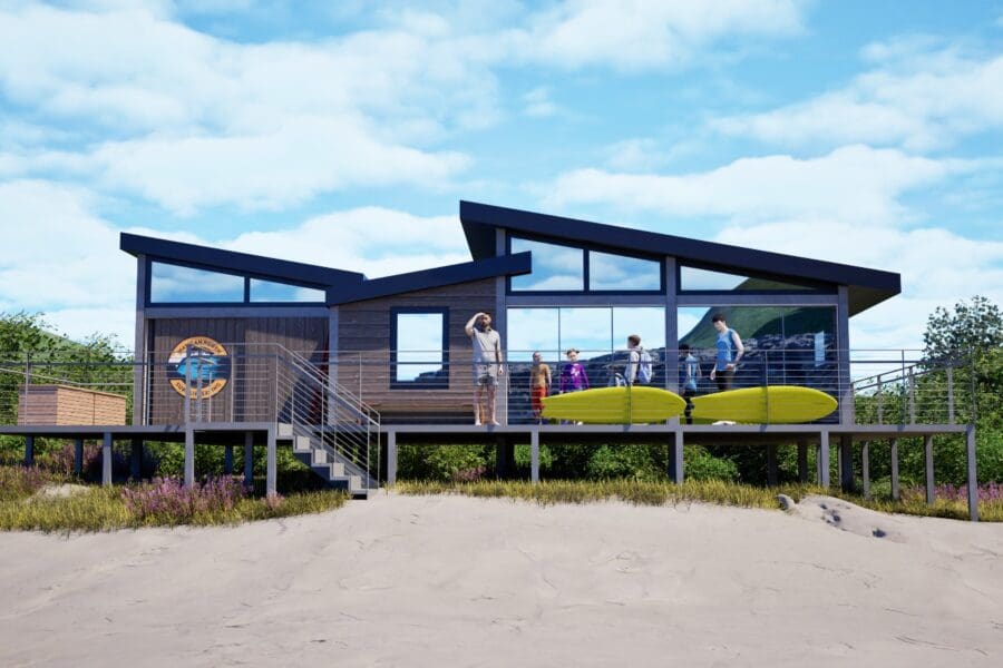 Planning Application for ClubHouse Mawgan Porth Beach