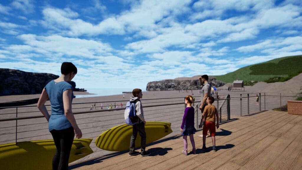 beach outlook mawgan porth surf life saving club clubhouse